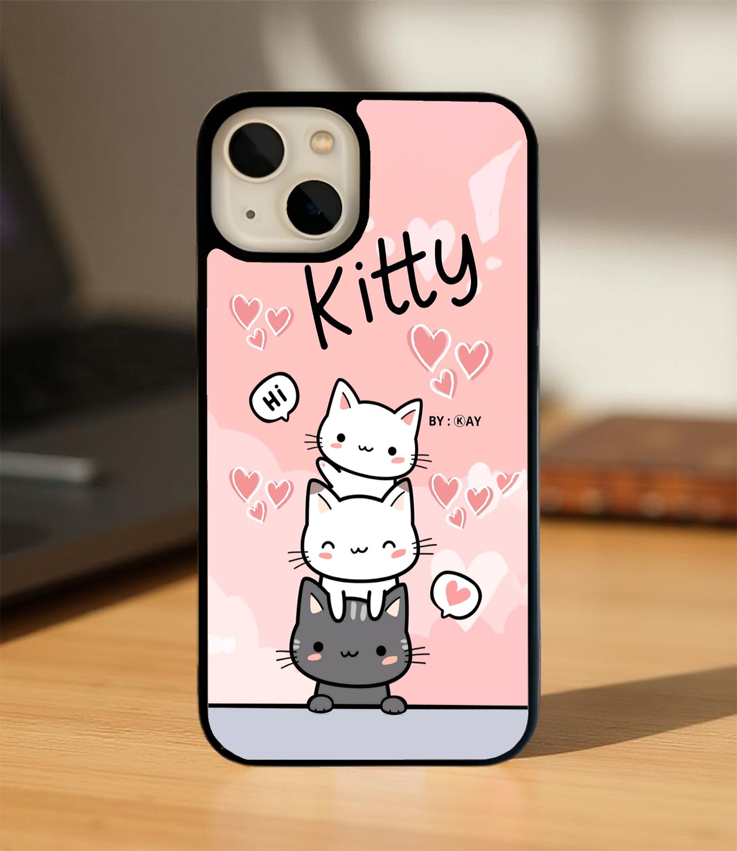 Cat Tower Cuteness Glass Cover