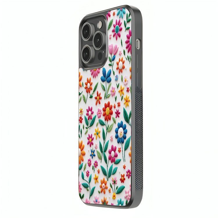 Colorful Meadow Mix Glass Cover