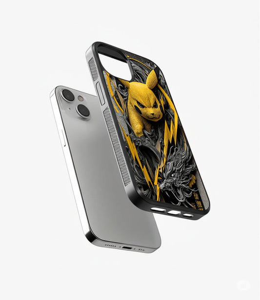 Dark Storm Pikachu Glass Cover