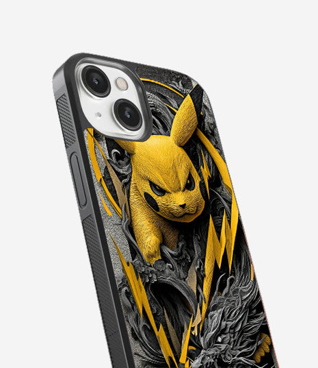 Dark Storm Pikachu Glass Cover