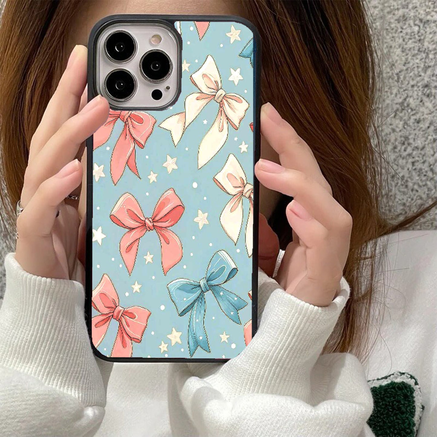 Dreamy Ribbons Glass Cover