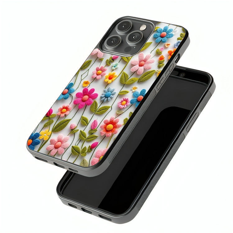 Heirloom Flowers Glass Cover
