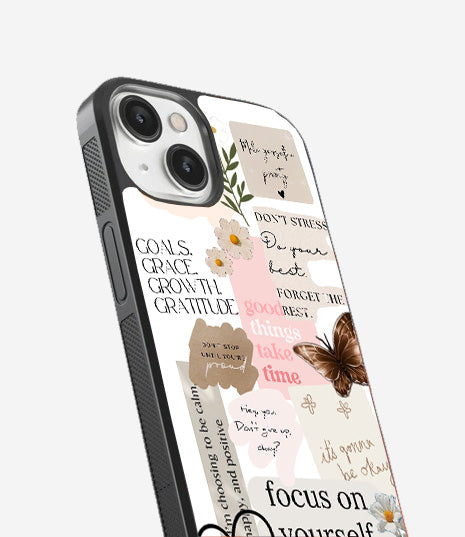 Focus On YourSelf Glass Cover