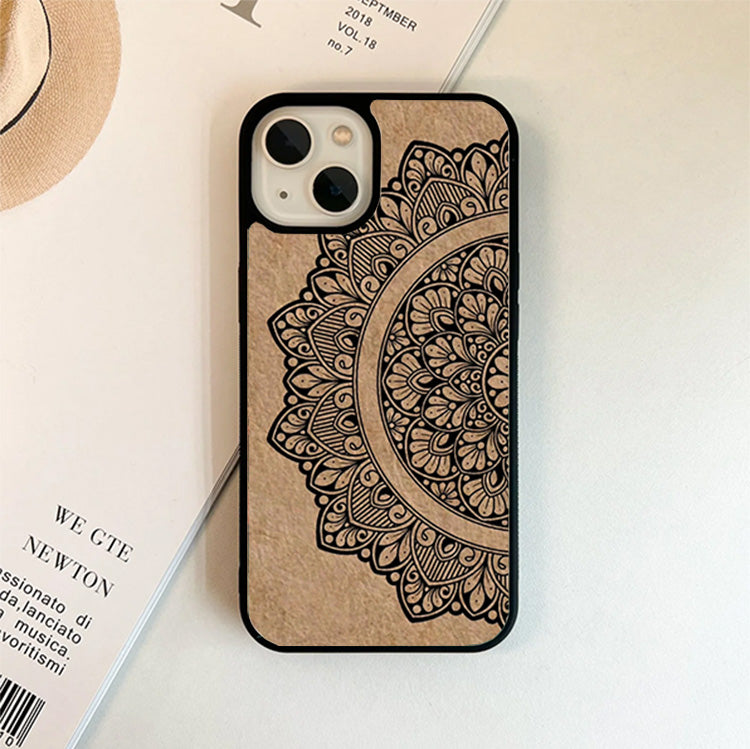 Half Mandala Glass Cover