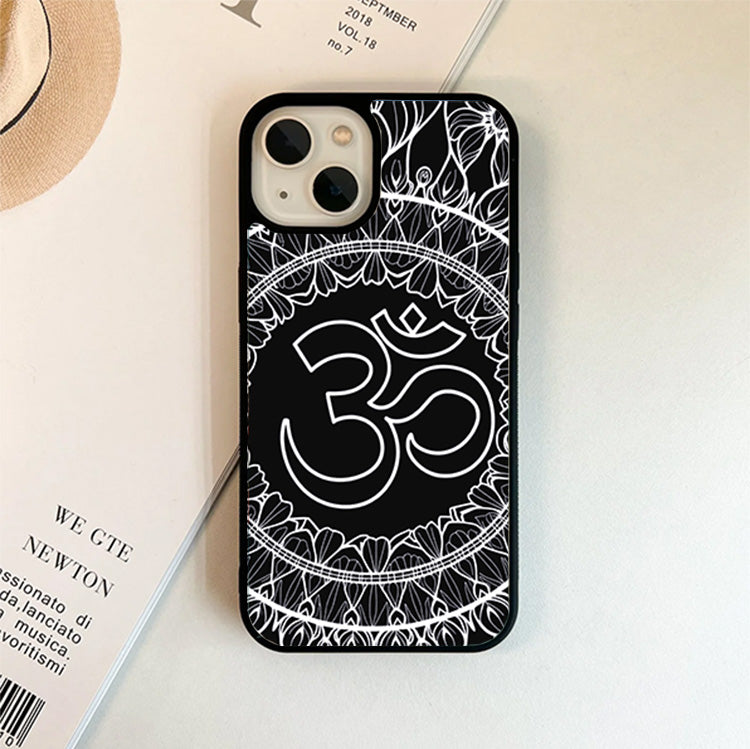 Holly Hindu Mandala Glass Cover