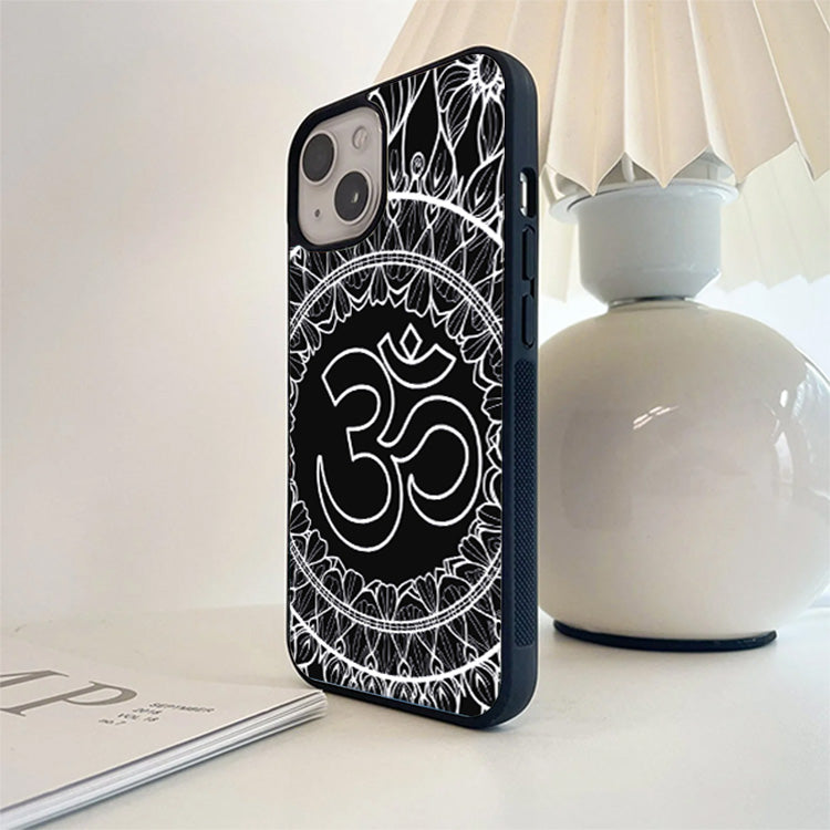 Holly Hindu Mandala Glass Cover
