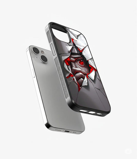 Itachi's Sharingan Revealed Glass Cover
