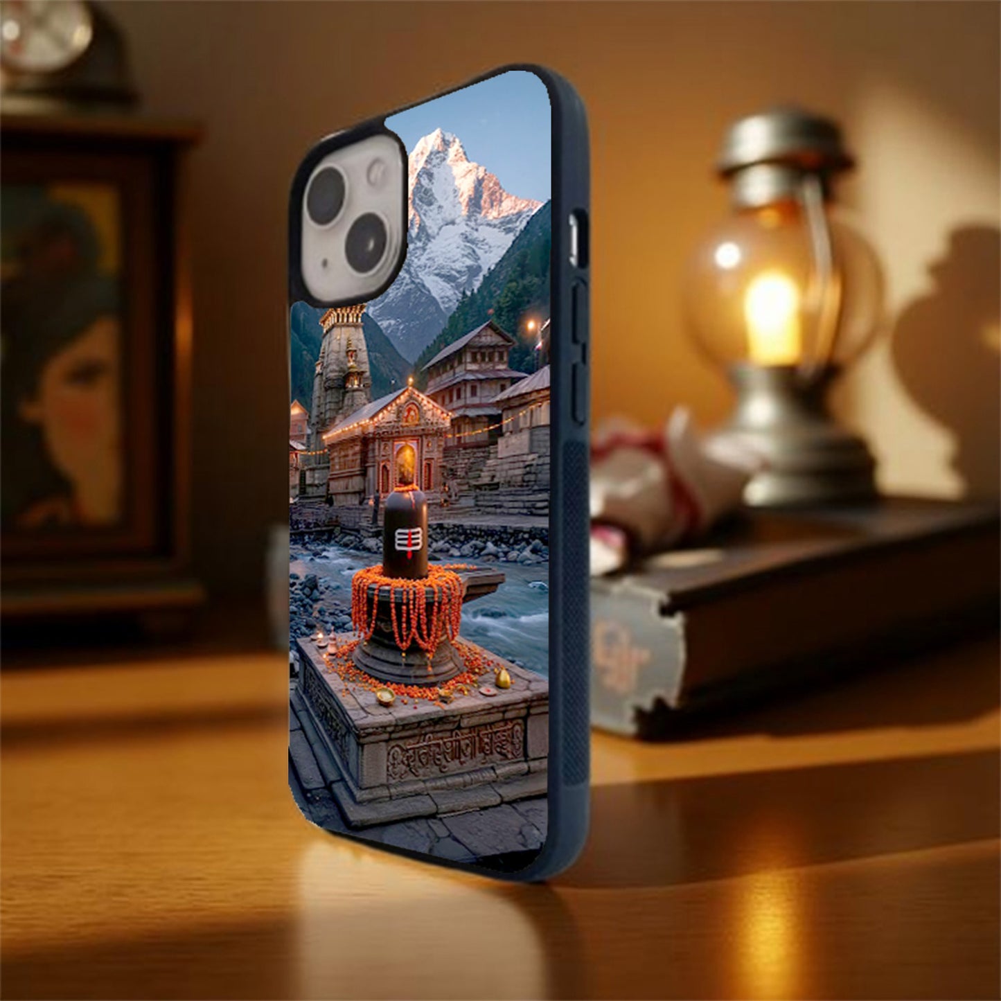 Kedarnath Blessings Glass Cover