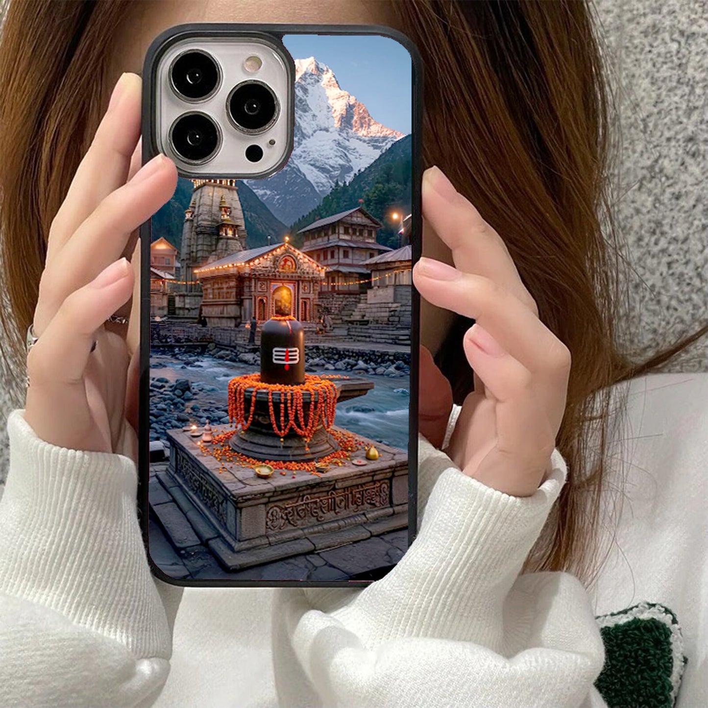 Kedarnath Blessings Glass Cover