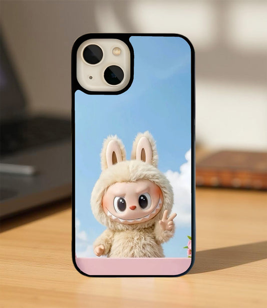 Labubu Sky Peace Glass Cover