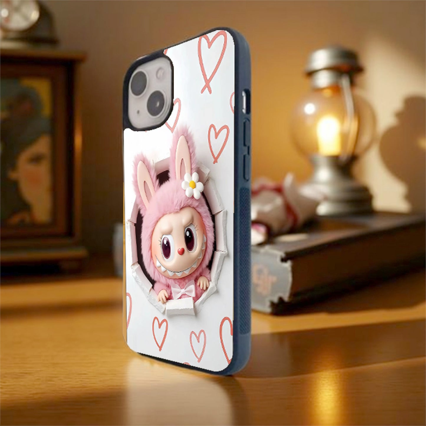 Labubu's Sweet Surprise Glass Cover