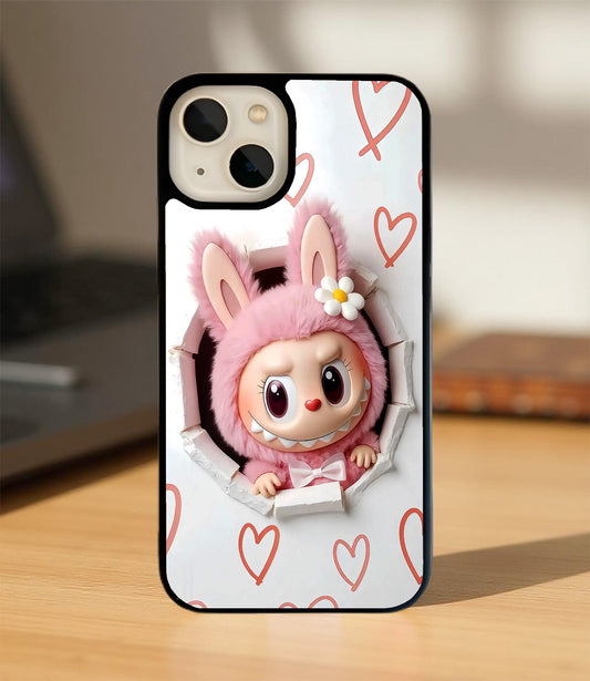 Labubu's Sweet Surprise Glass Cover