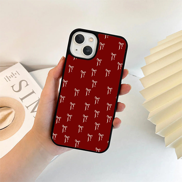 Multi Red Ribbon Glass Cover