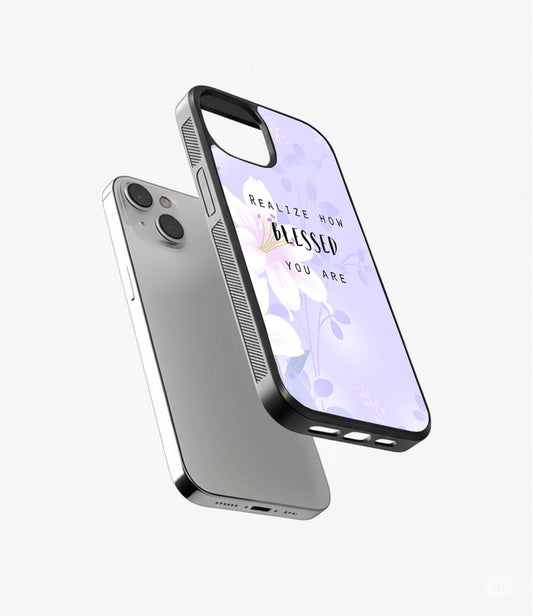 Realize Now Bless You are Glass Cover