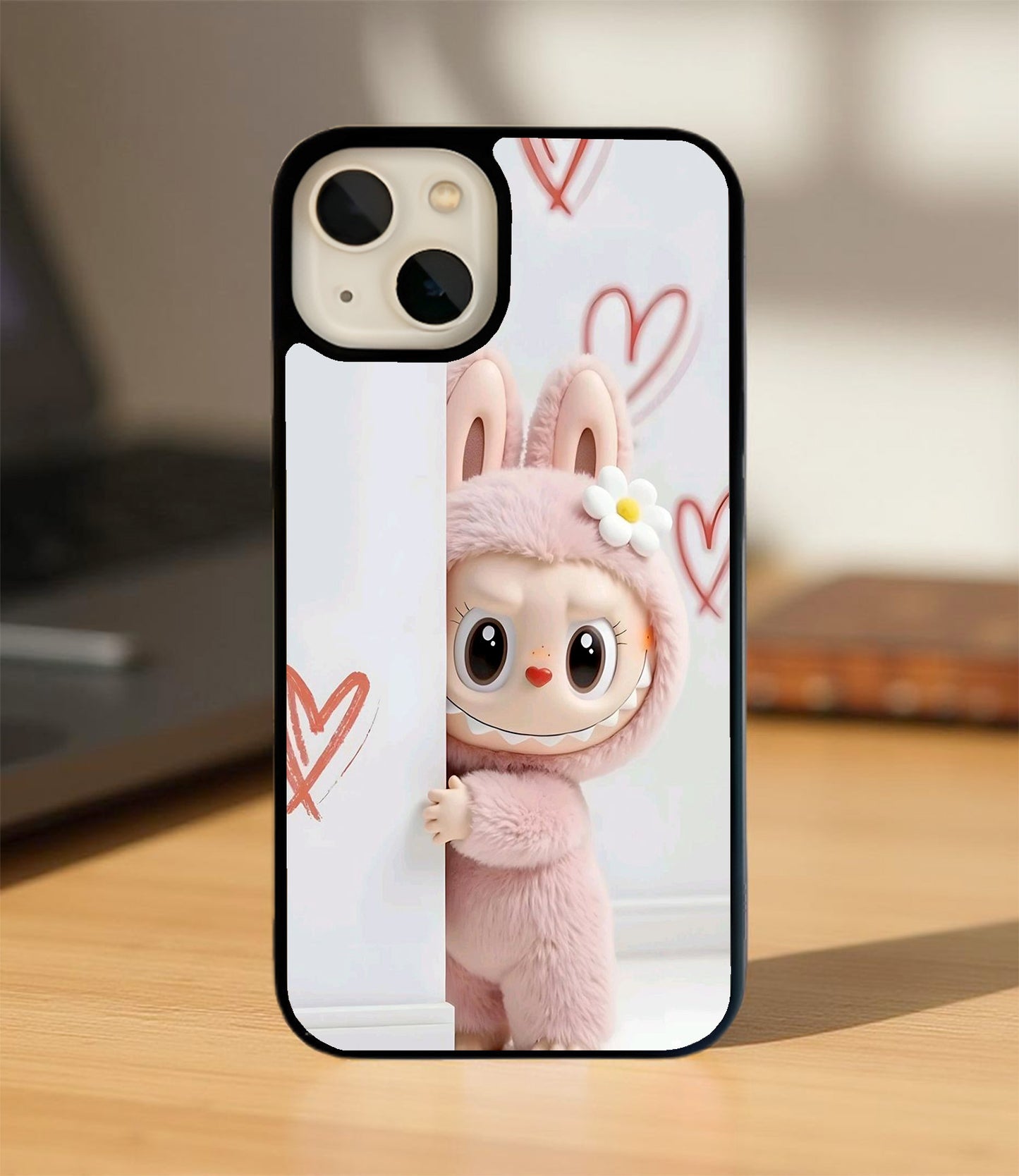 Sweet Surprise Labubu Glass Cover