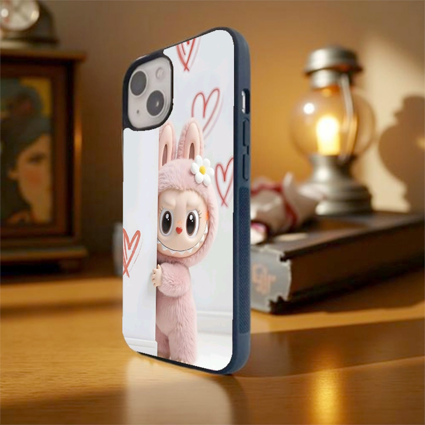 Sweet Surprise Labubu Glass Cover