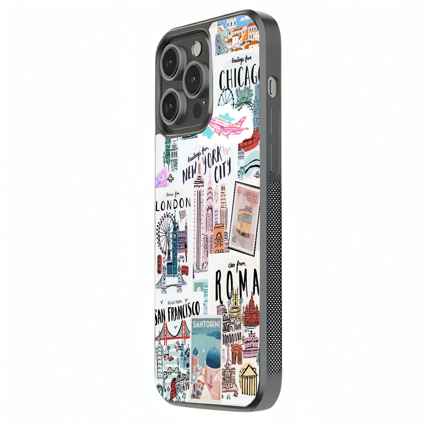 Wanderlust Wrap Glass Cover