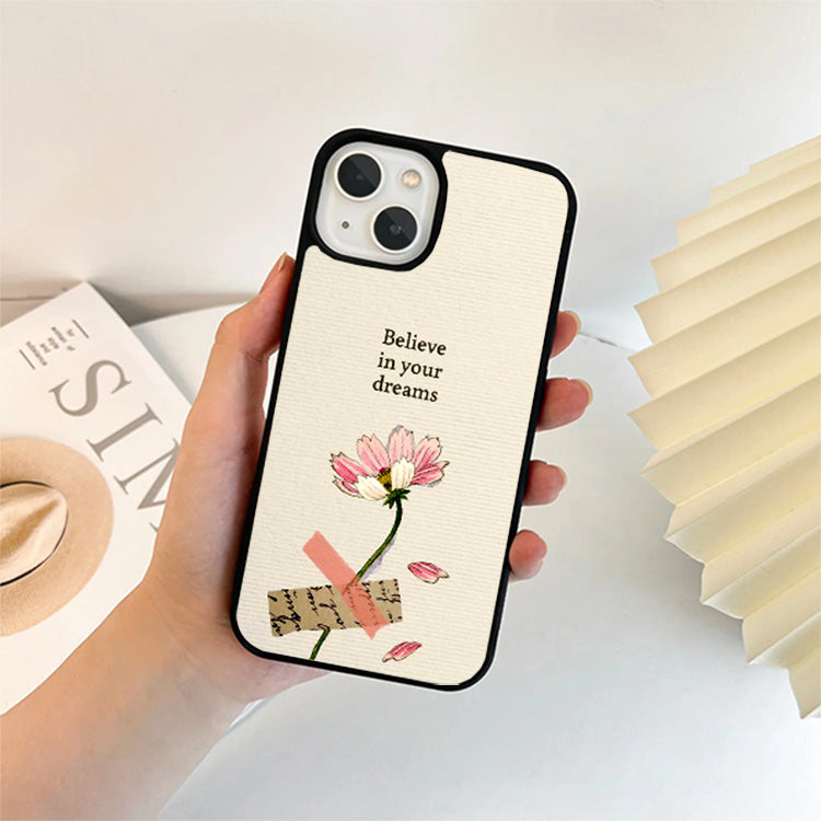 Believe in your Dream Glass Cover