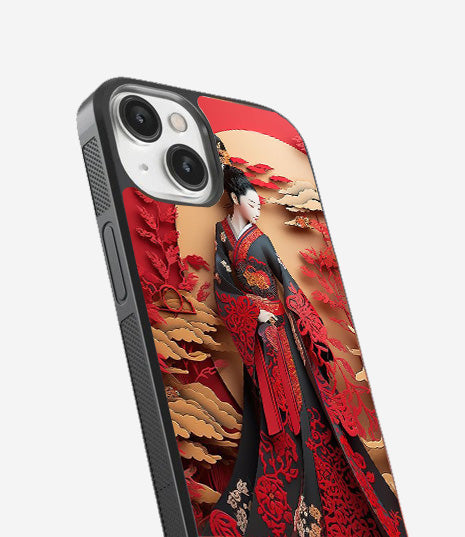 The Empress Bloom Glass Cover