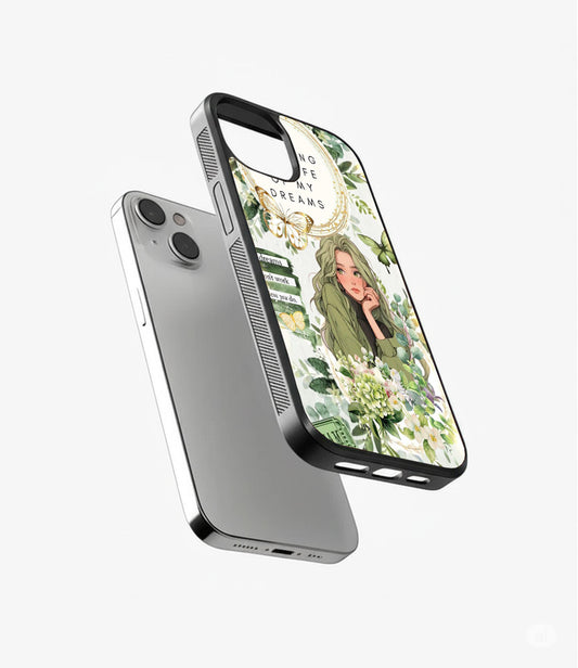 I am Creating Life Glass Cover