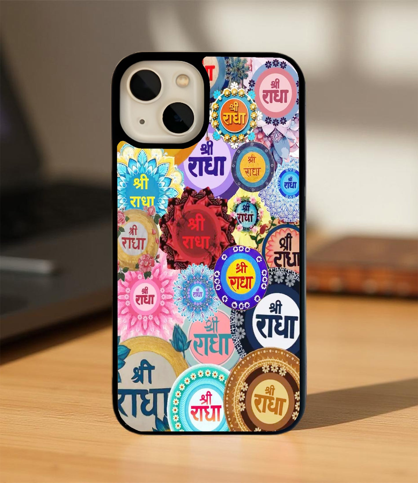 Radha's Divine Aura Glass Cover
