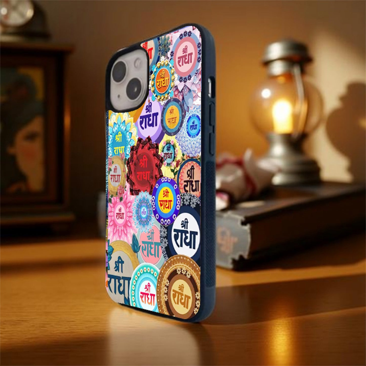 Radha's Divine Aura Glass Cover