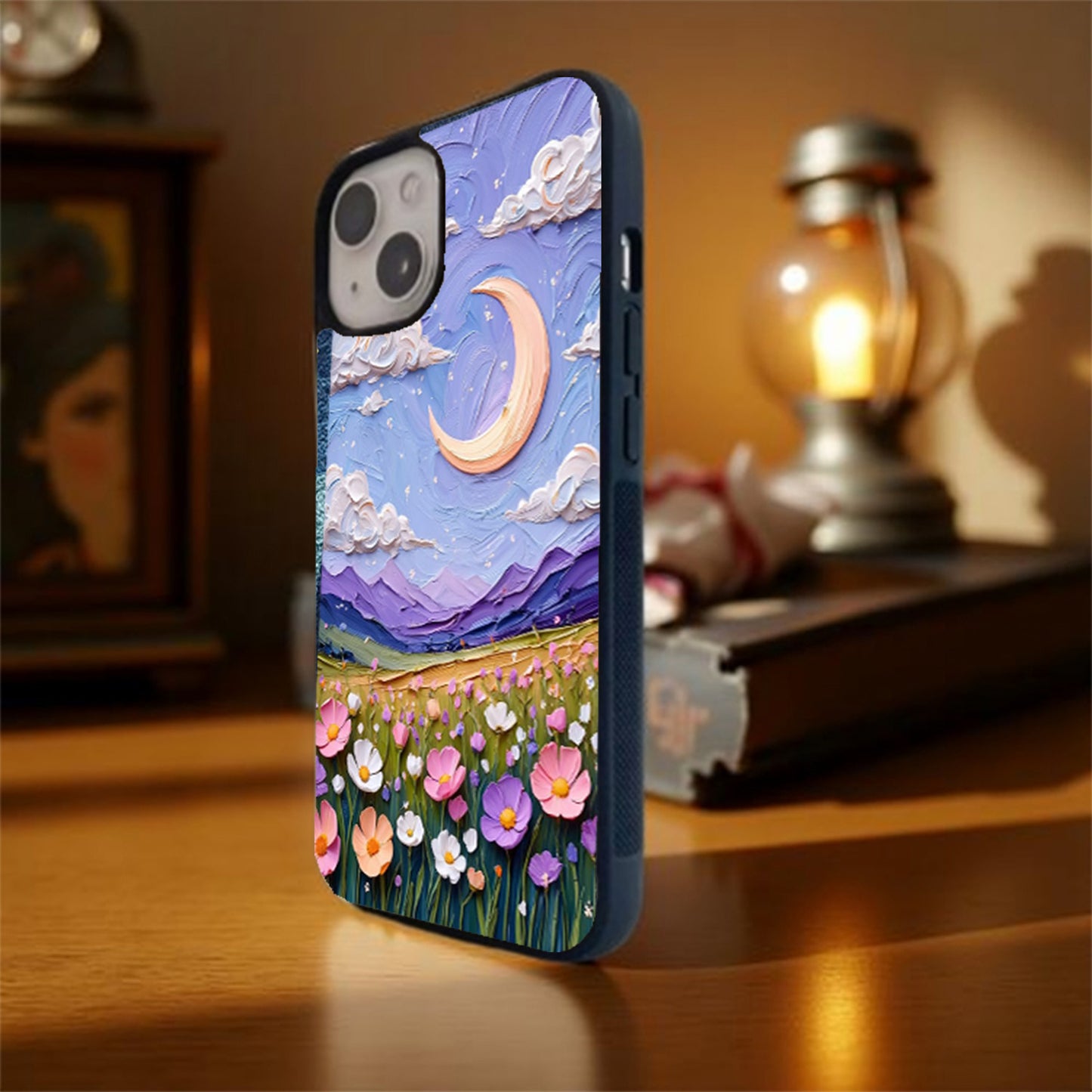 Celestial Flower Field Glass Cover