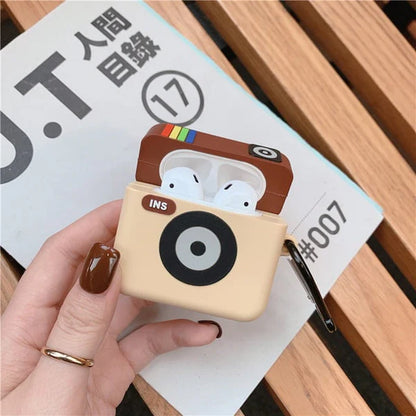 INSTAGRAM PROTECTIVE SILICONE AIRPODS CASE COVER FOR 1/2, 3 AND AIRPODS PRO
