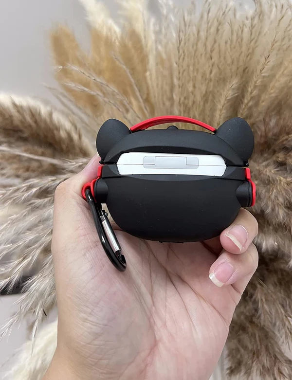 RED DJ BULL DOG SILICONE AIRPODS CASE COVER FOR AIRPODS PRO 2