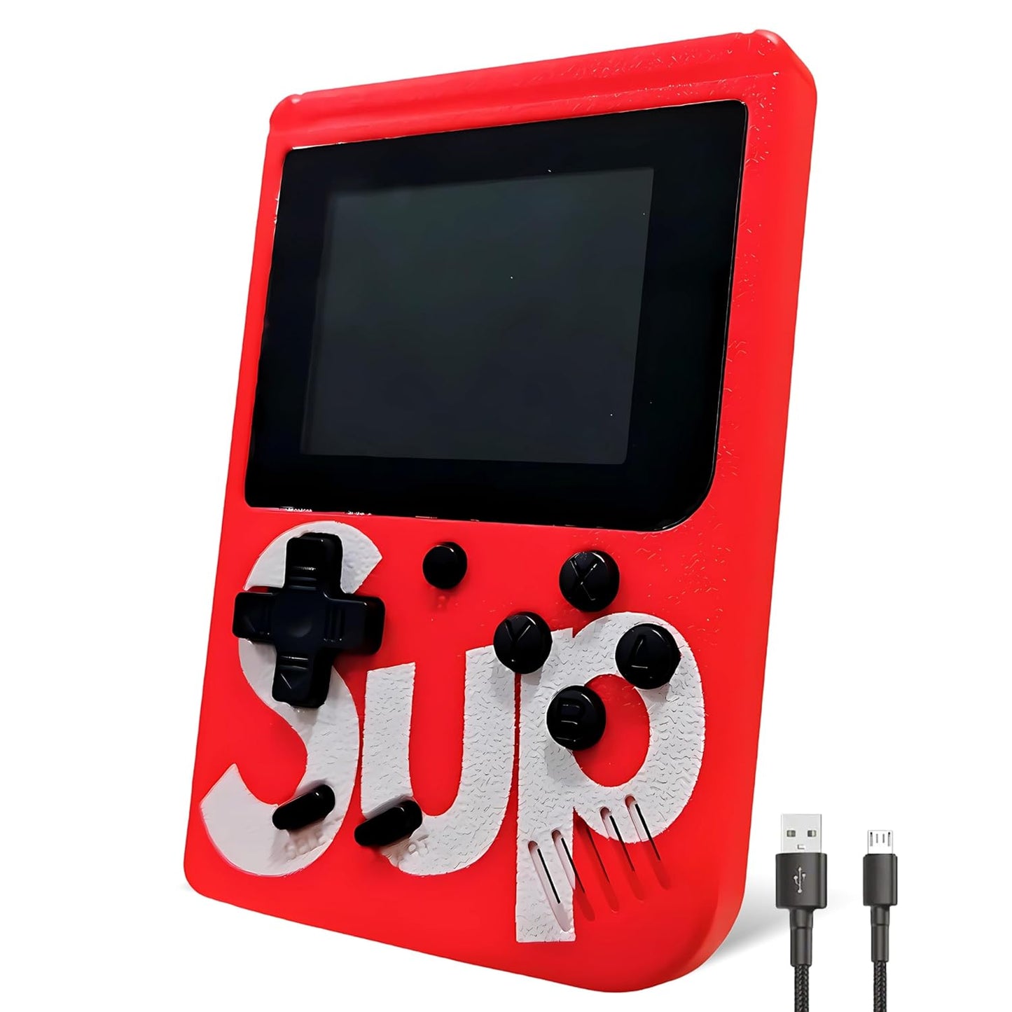 Rechargeable Video Game for Kids, SUP Handheld 400 in 1 Retro Game Box Console for Kids with TV Output