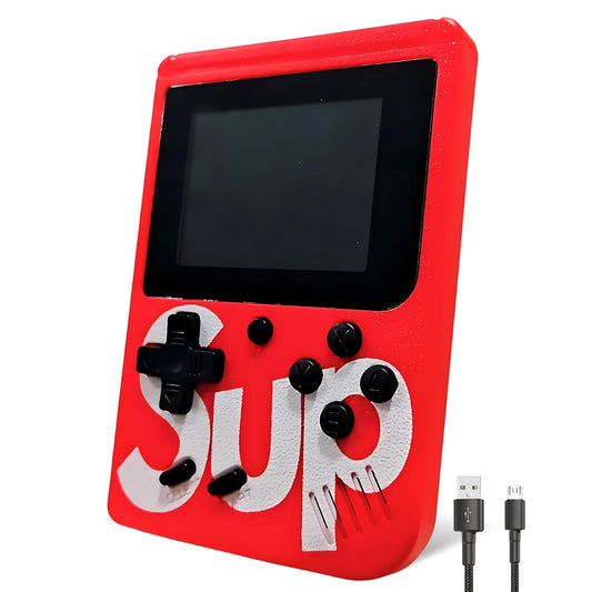 Rechargeable Video Game for Kids, SUP Handheld 400 in 1 Retro Game Box Console for Kids with TV Output