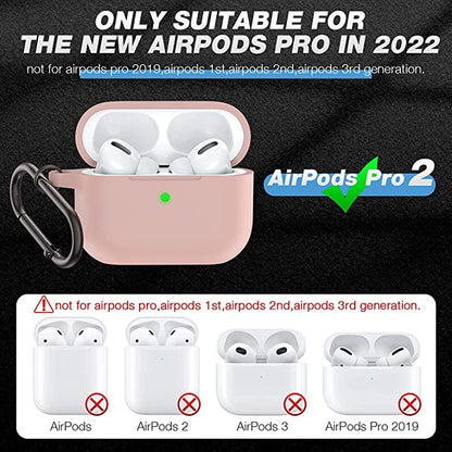 Airpods Pro 2 Soft Silicon Case - Pink