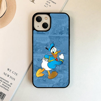 Blue Donald Duck Glass Cover