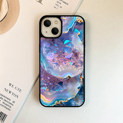 Blue Marble Glass Cover