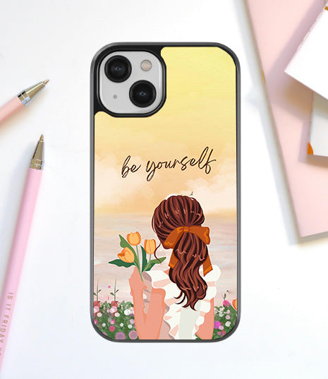 Be YourSelf Glass Cover