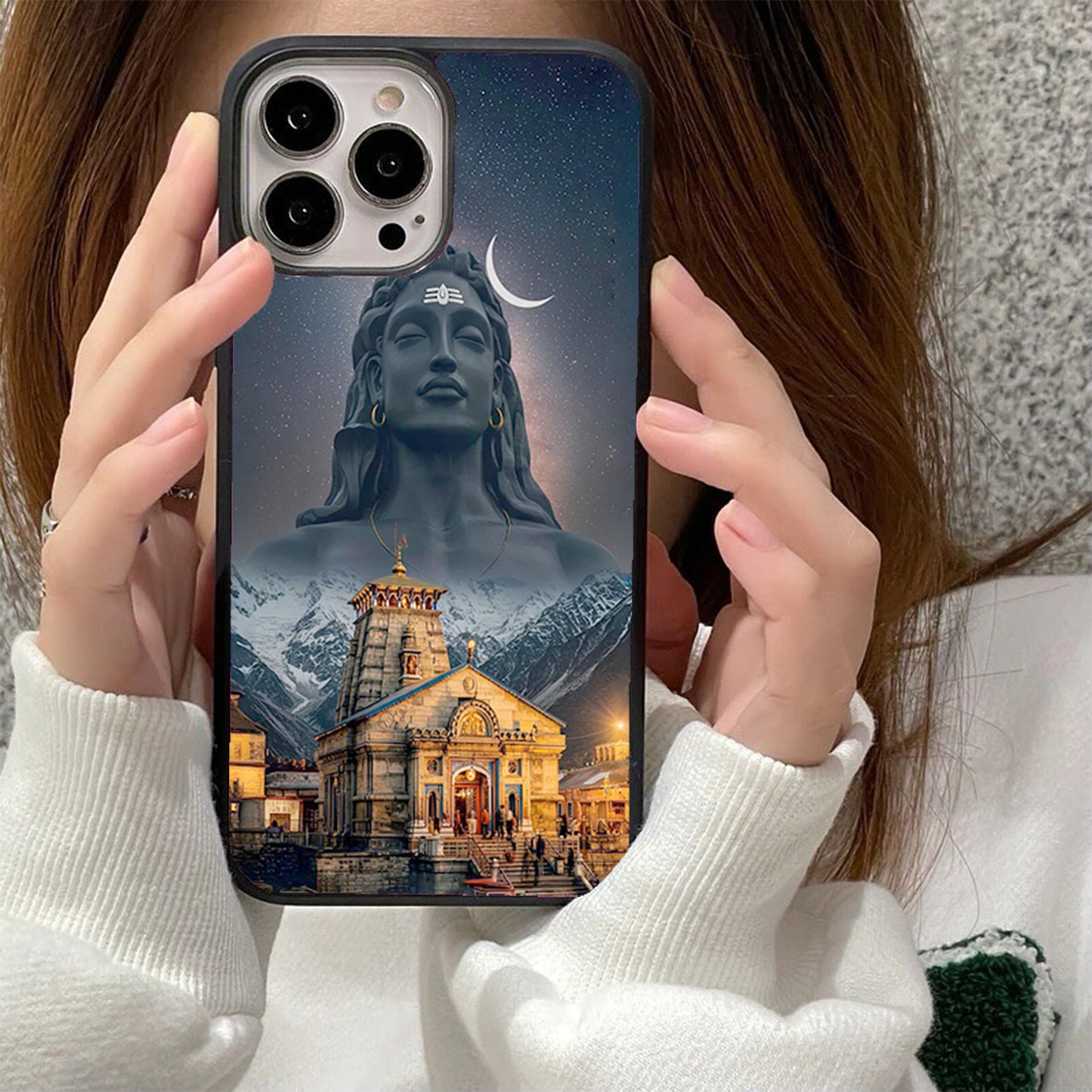 Blessings of Shiva Glass Cover