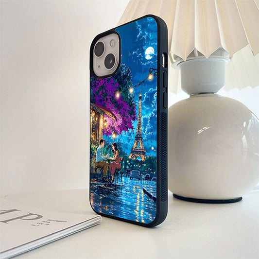 Couple Dinner  Stery Glass Cover