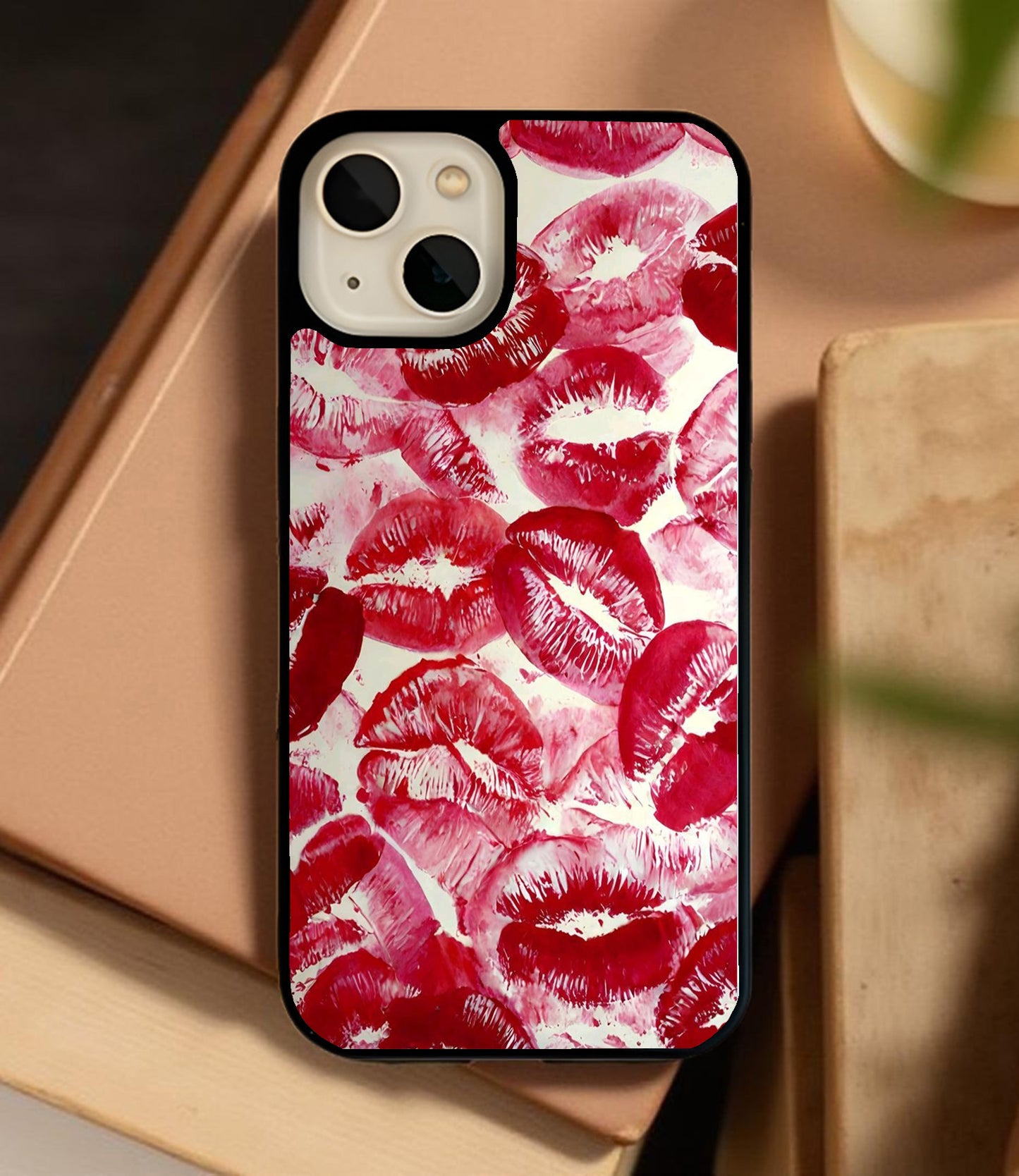 Checkered Charm Glass Cover