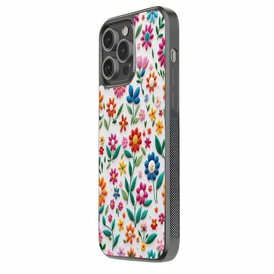 Colorful Meadow Mix Glass Cover