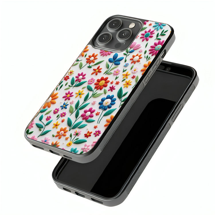 Colorful Meadow Mix Glass Cover