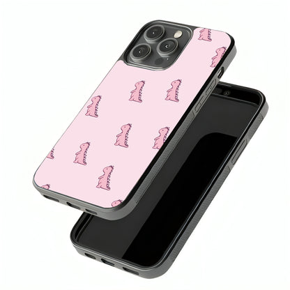 Dino Delight Glass Cover