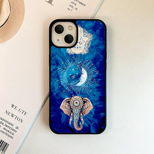 Evil  Elephant Glass Cover