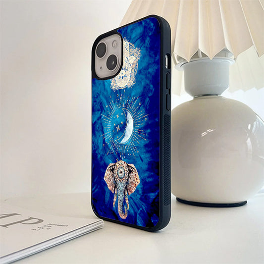 Evil  Elephant Glass Cover