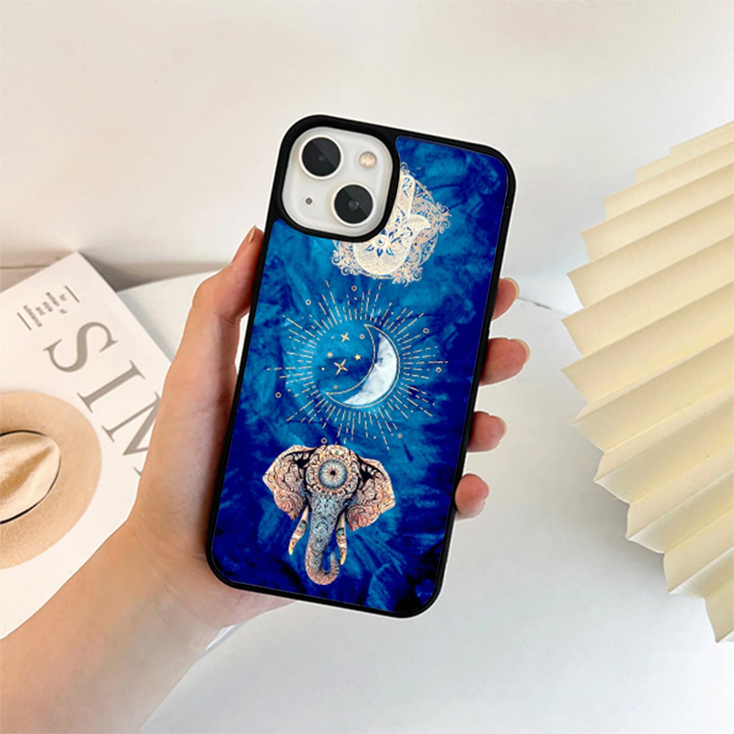 Evil  Elephant Glass Cover