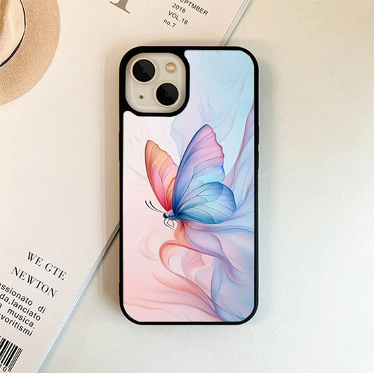 Ethereal Butterfly Glass Cover