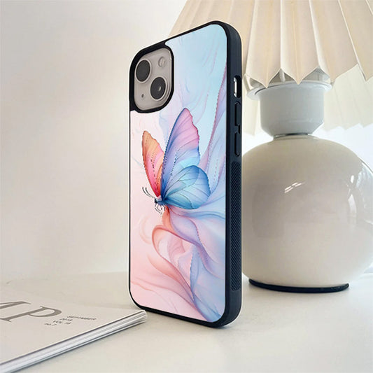 Ethereal Butterfly Glass Cover