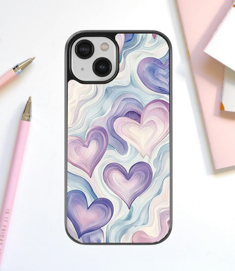 Floating Heart Glass Cover