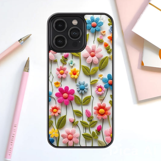 Heirloom Flowers Glass Cover
