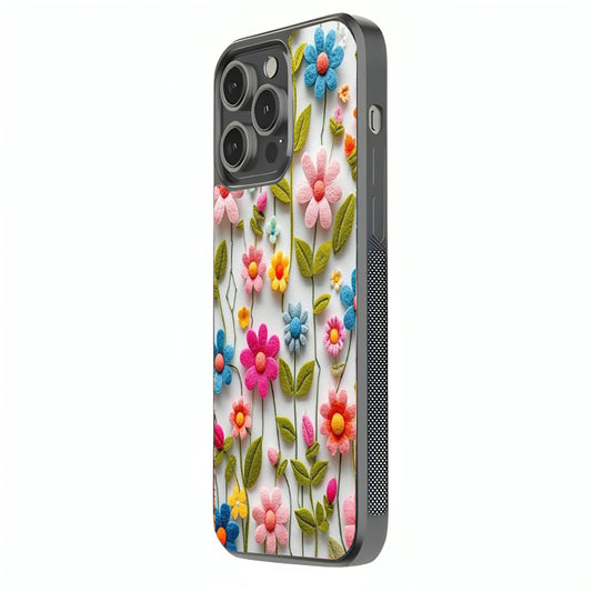 Heirloom Flowers Glass Cover