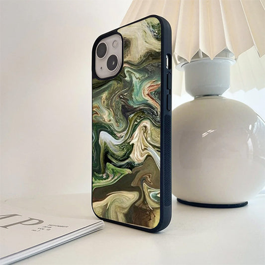 Green Forest Glass Cover